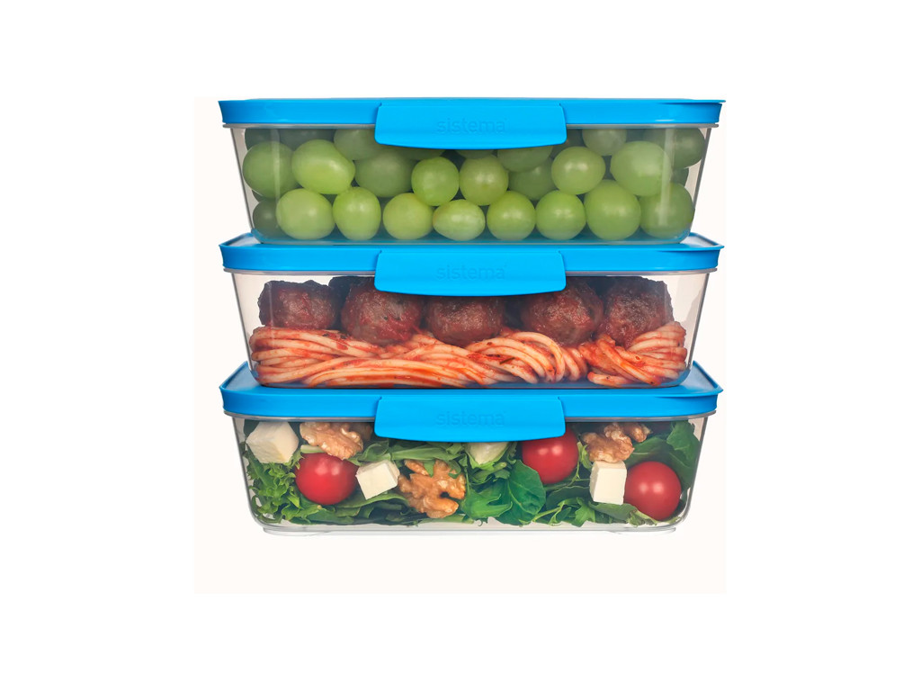 Sistema Meal Prep 3Pack 1,5l Sistema Meal Prep 3Pack 1,5l