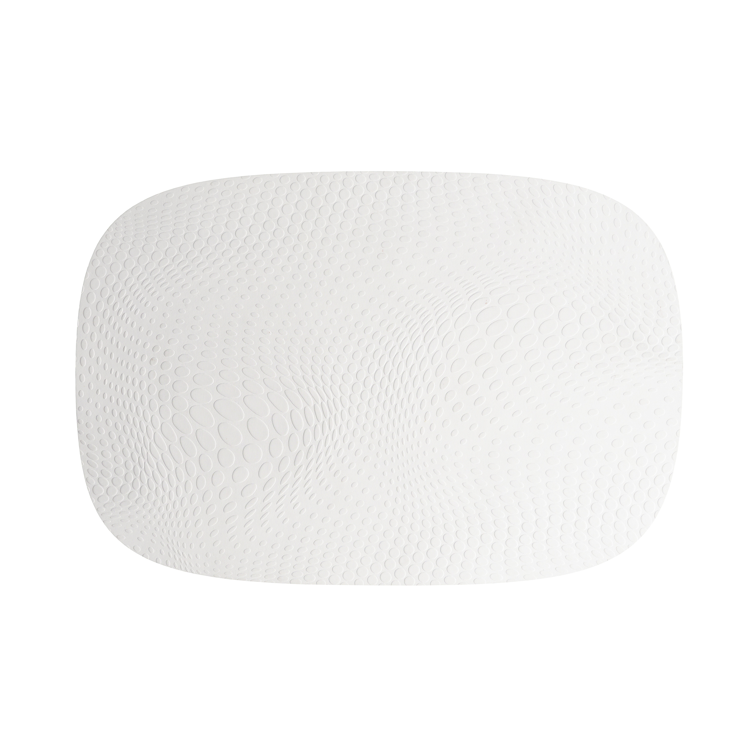 Karim Rashid - recycled læder dækkeserviet mozzarella, 1 stk. Karim Rashid - recycled læder dækkeserviet mozzarella, 1 stk.