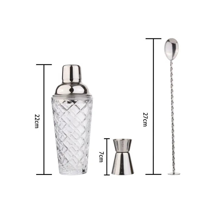 Laguiole Cocktail Sæt 400 ml 3 dele Laguiole Cocktail Sæt 400 ml 3 dele