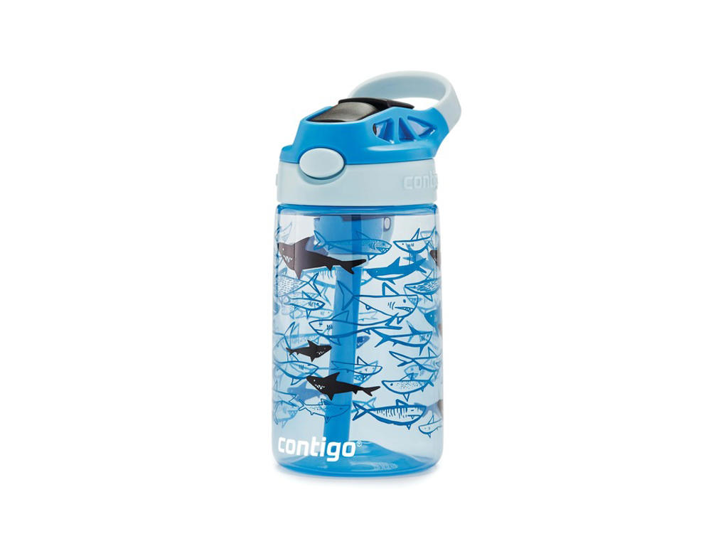 Contigo Easy clean Blue sharks, 420ml