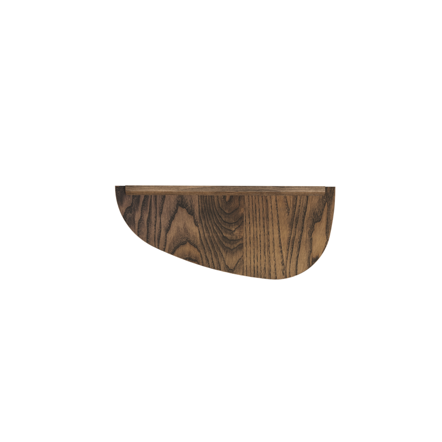 Shelf 2 - Røget, L59xD25 cm - 100% Massiv Ask - Røget Olie