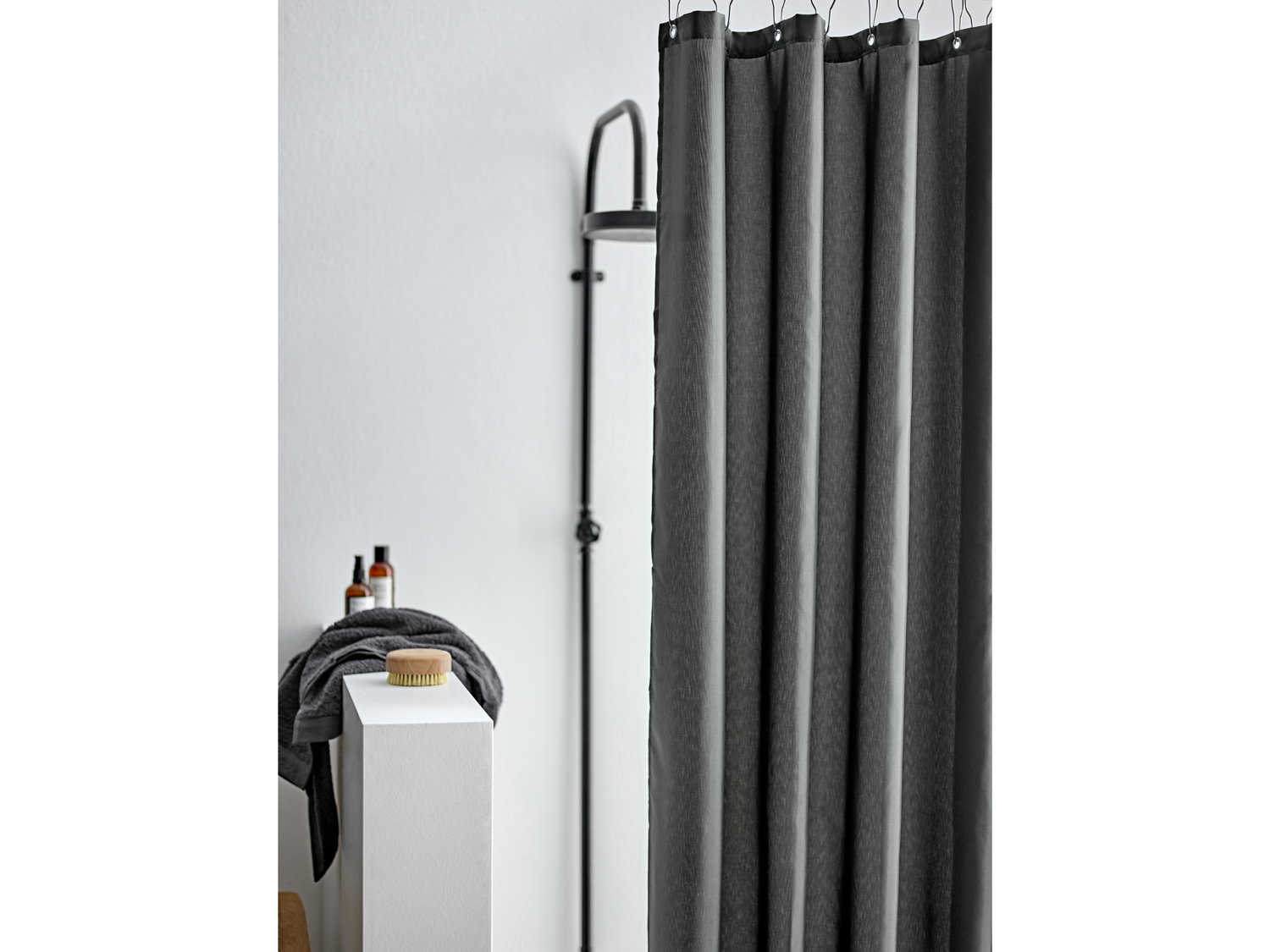 Badeforhæng 180x200 Comfort Ash 50%recy