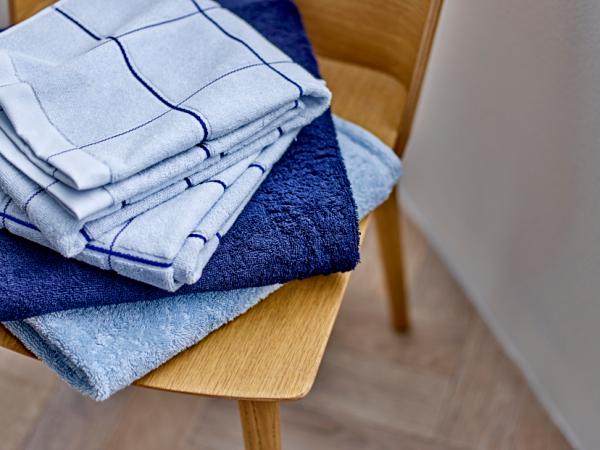 Håndklæde 50x100 Vista Linen blue