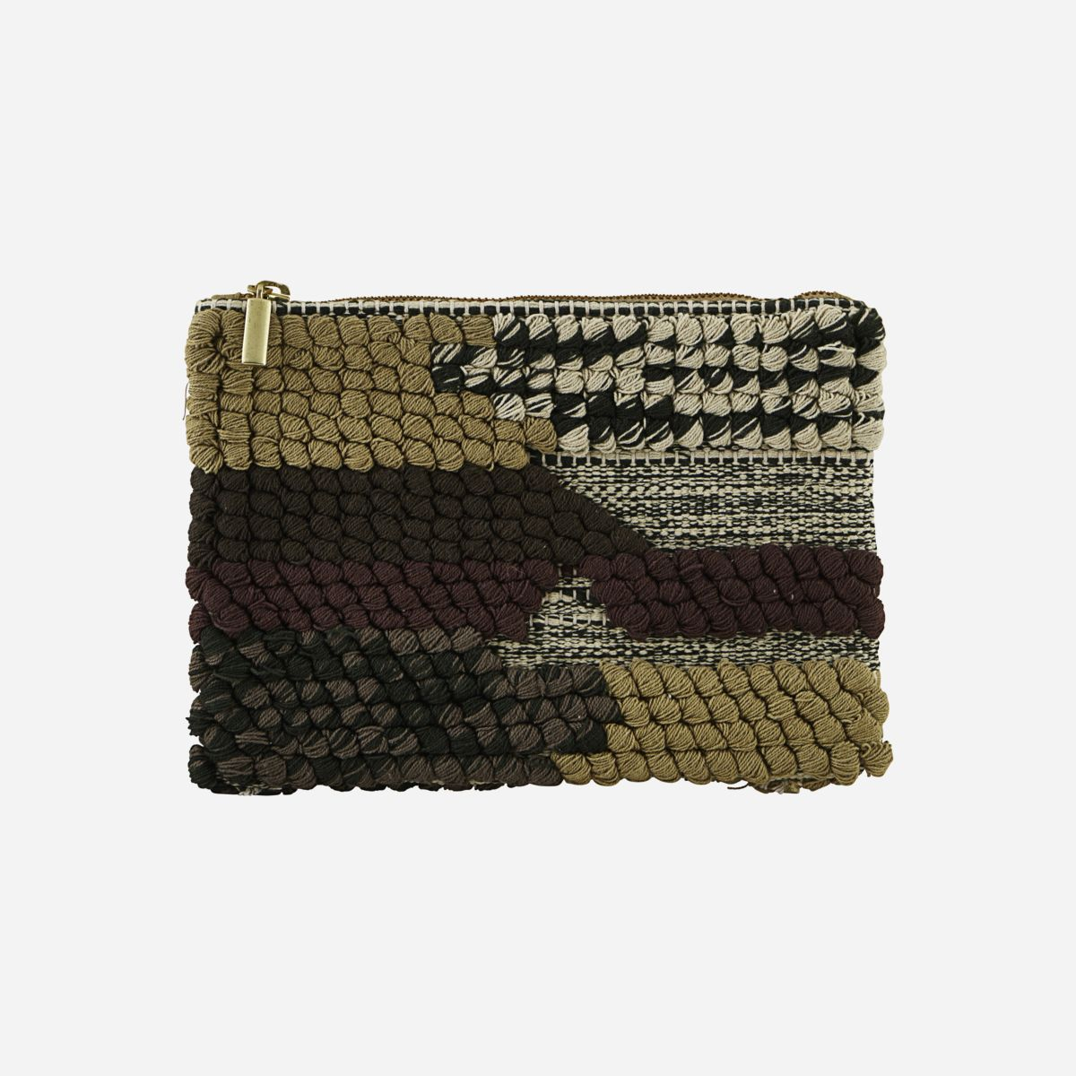 Combo Pung, 23x16 cm, grøn/brun* Combo Pung, 23x16 cm, grøn/brun*