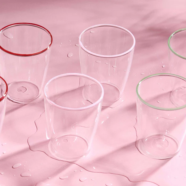 LIFE IN COLOUR Art Glas Candyfloss 29 cl.