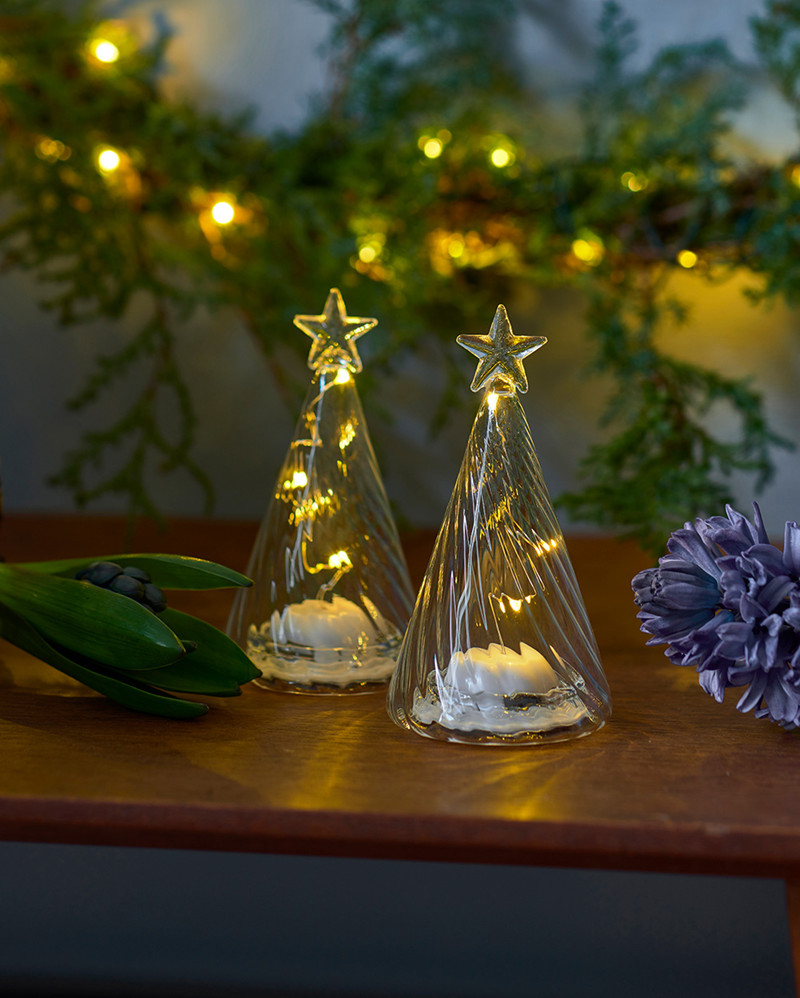 Sirius Wave Træ, sæt á 2 stk. 11 cm, Klar