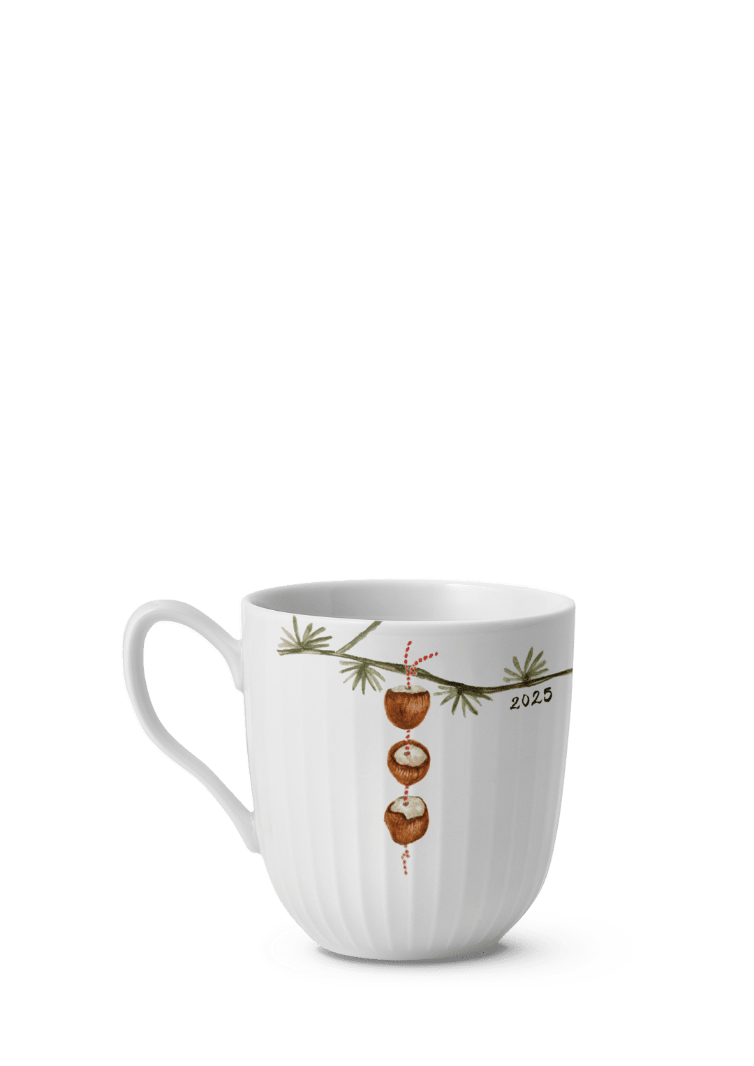 Hammershøi Christmas Krus 2025 33 cl hvid m. deko