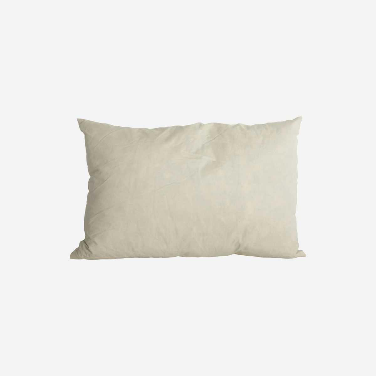 Naturfyldspude, 30 x 50 cm, hvid Naturfyldspude, 30 x 50 cm, hvid