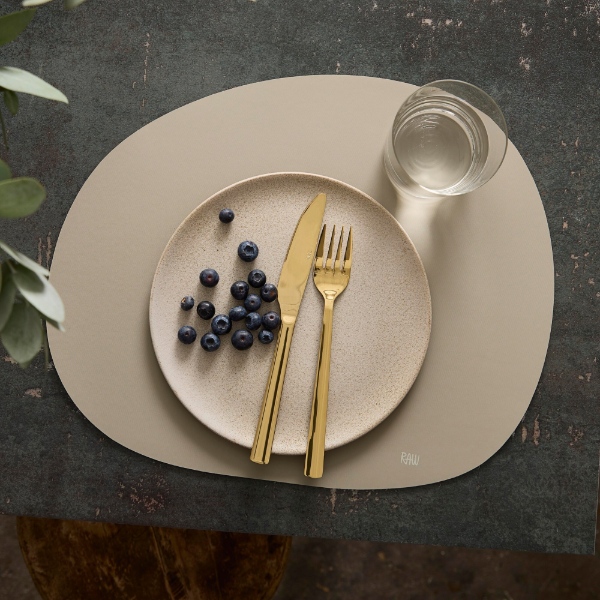 RAW Silicone - dækkeserviet soft surface - mellow clay