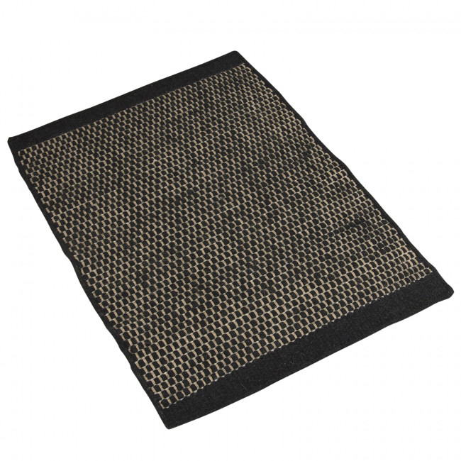 Svante tæppe, 80 x 250 cm, sort*