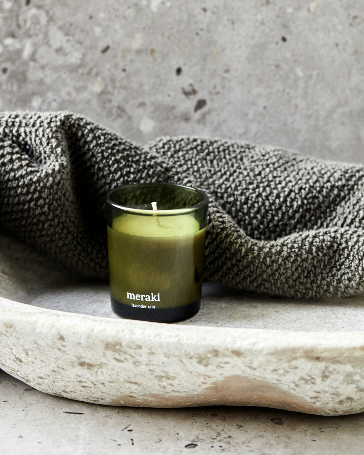 Meraki Duftlys, Lavender rain Grøn Meraki Duftlys, Lavender rain Grøn