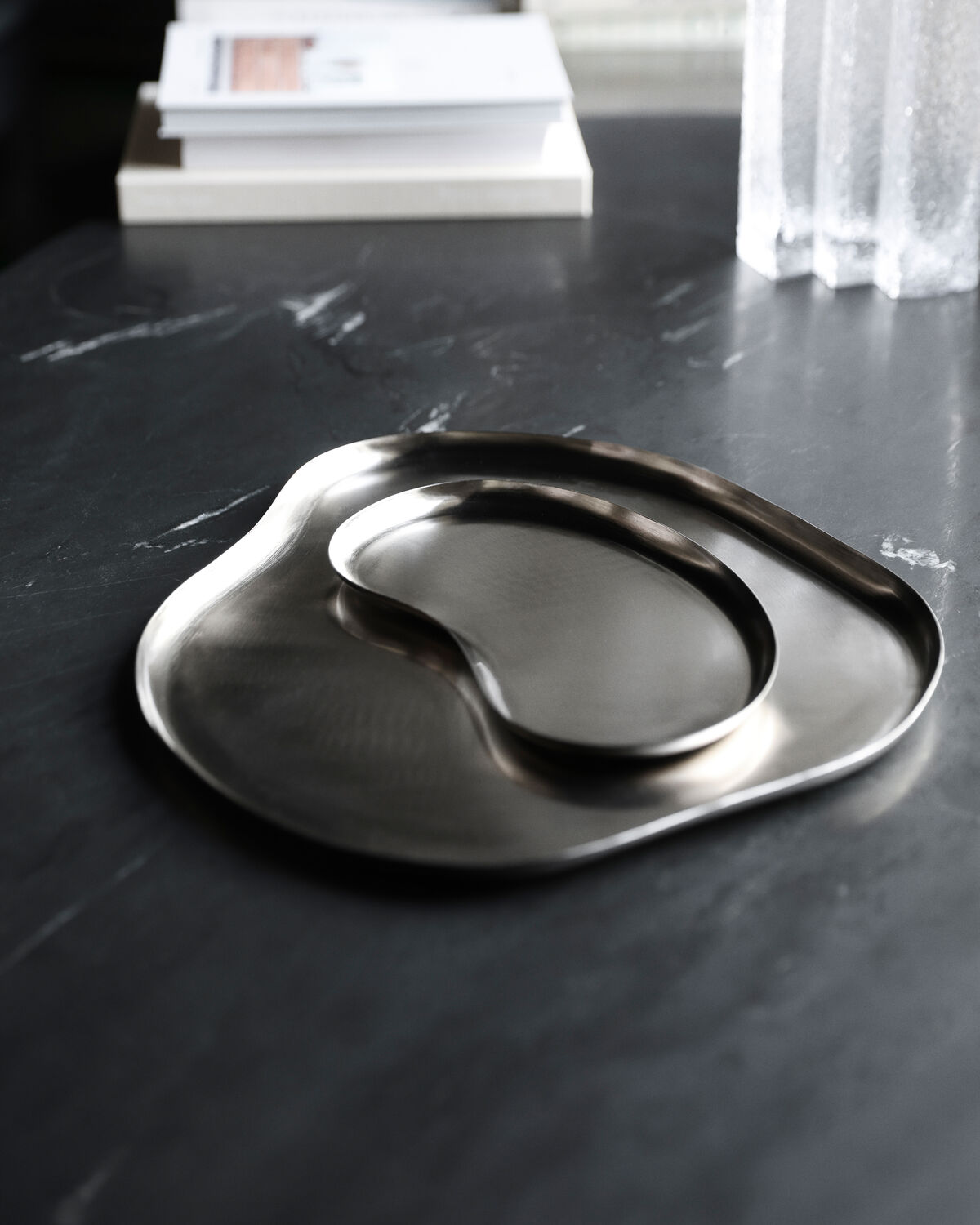 Bakke, Osea, Silver finish 28x15 cm