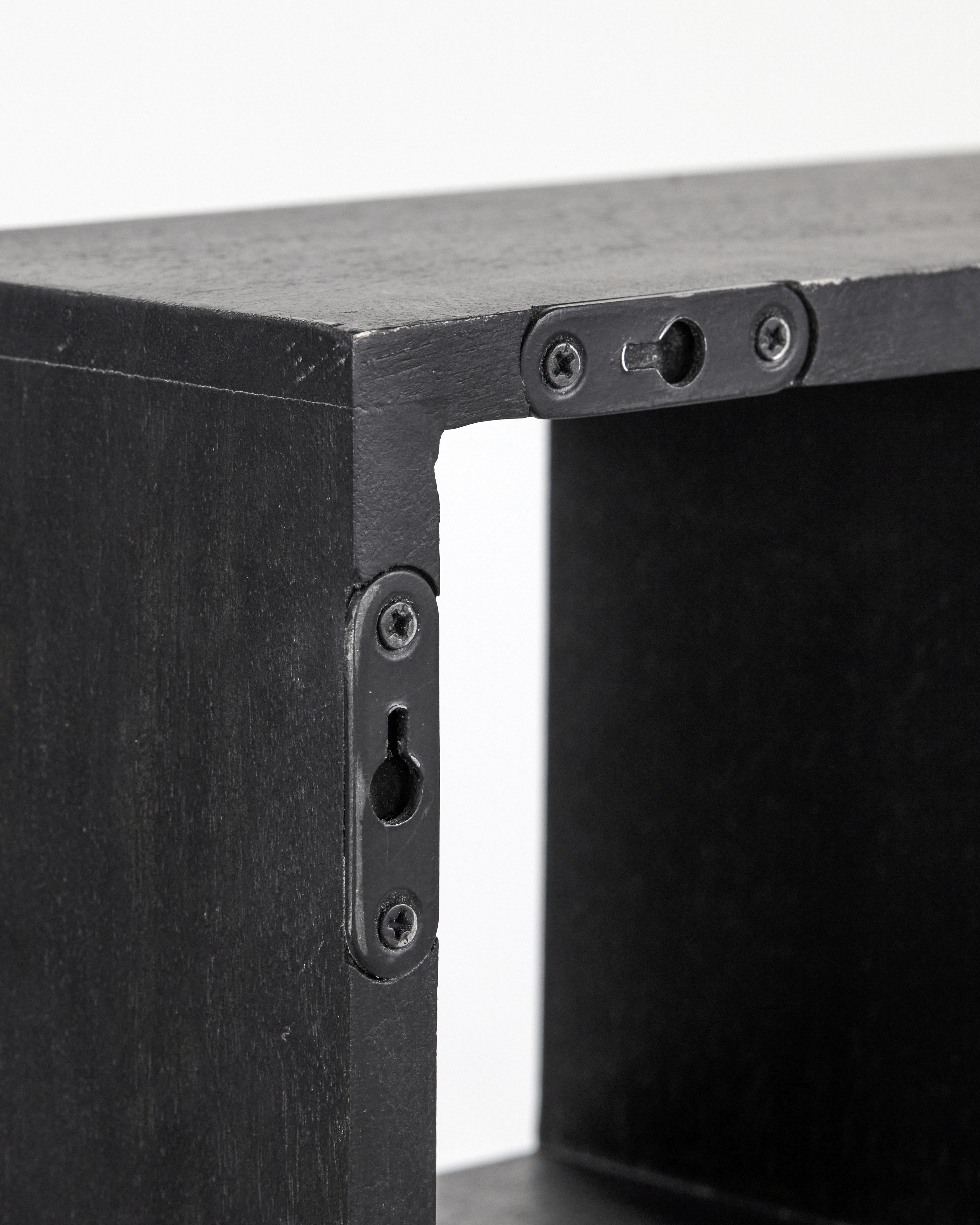 Hylde, Display, Sort 48x64 cm