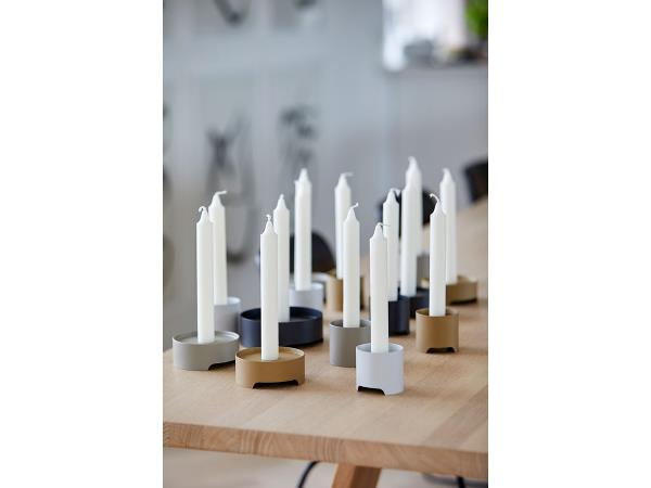 Zone Singles Lysestage Dia. 9 x 3,6 cm Sort* Zone Singles Lysestage Dia. 9 x 3,6 cm Sort*