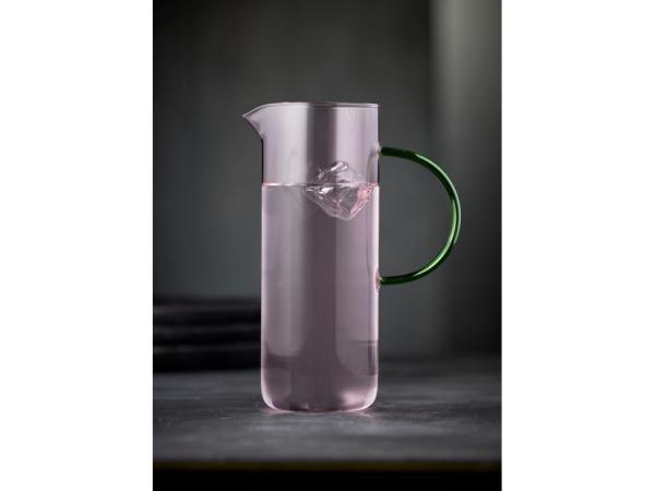 Lyngby Glas Torino Glaskande 1,1 liter Pink/Grøn Lyngby Glas Torino Glaskande 1,1 liter Pink/Grøn