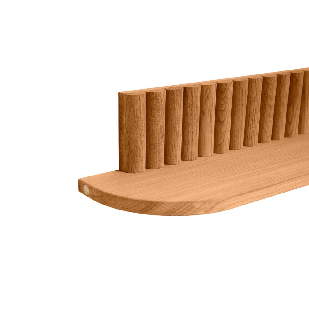 Pillar shelf Large - 78x15xH12 cm Eg Naturolie