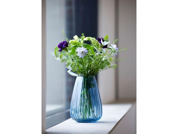 BITZ Kusintha Vase 22 cm Blå BITZ Kusintha Vase 22 cm Blå