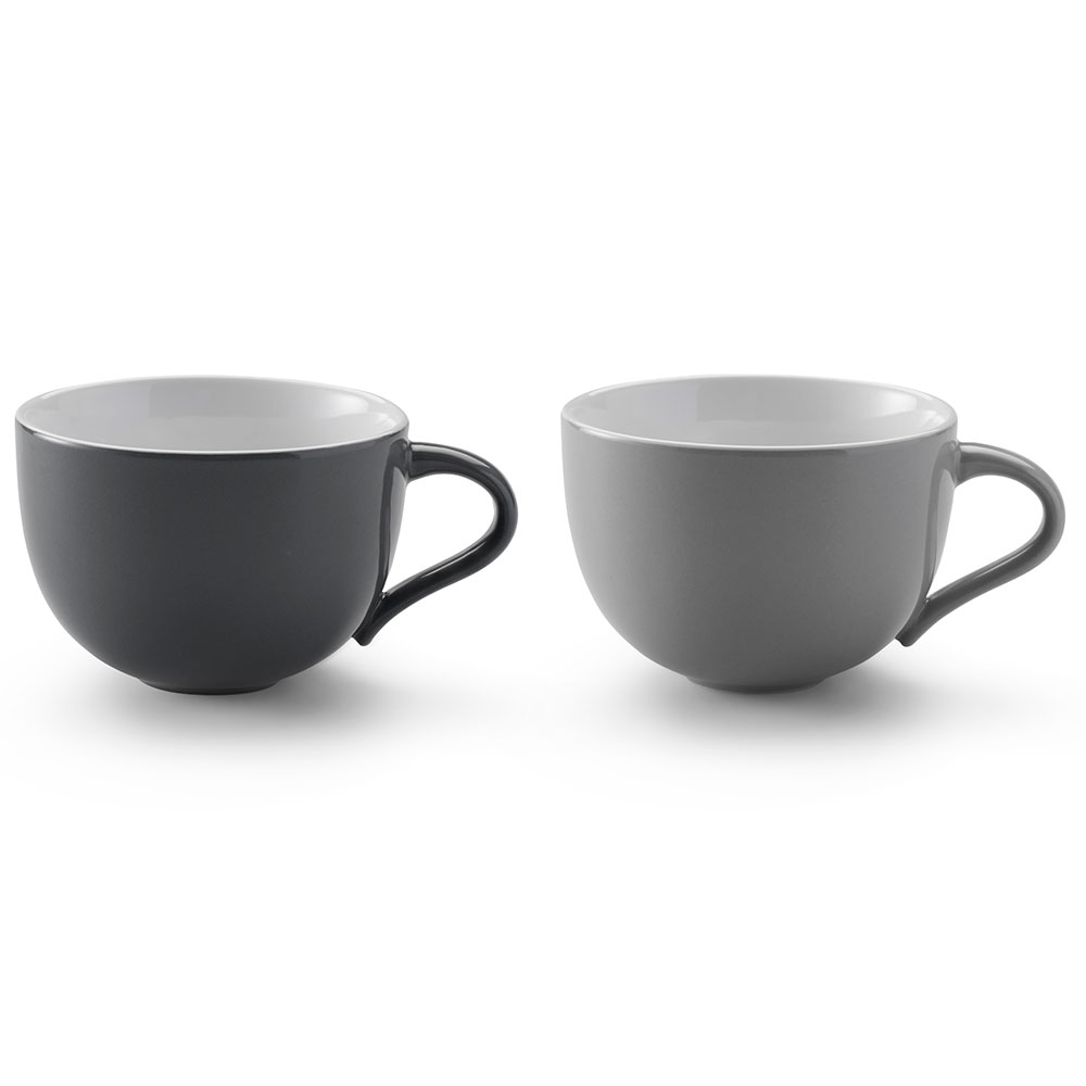 Emma cup, 2 pcs - grey