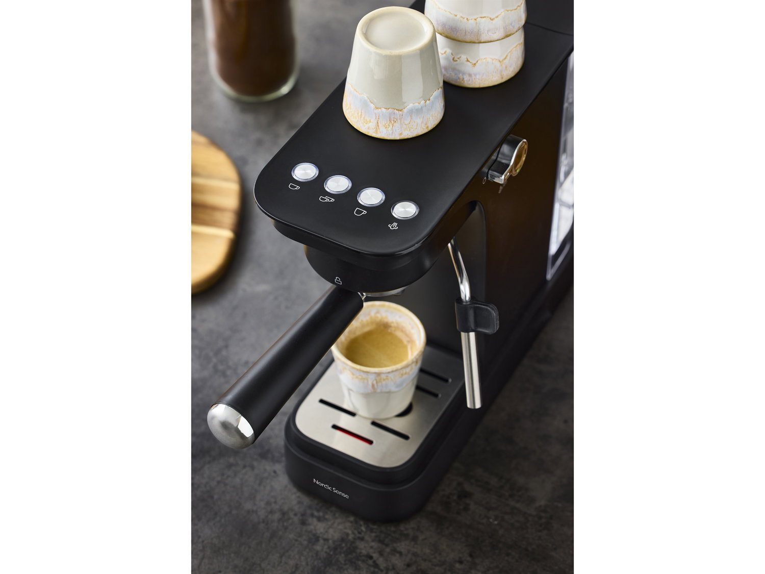 Espressomaskine 1400 watt 40,9 x 12 x 27,2 cm