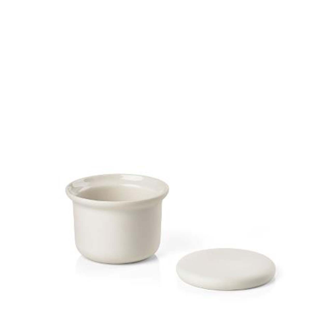 Zone Krukke med låg Dia 9 x 6,5 cm Offwhite Zone Krukke med låg Dia 9 x 6,5 cm Offwhite