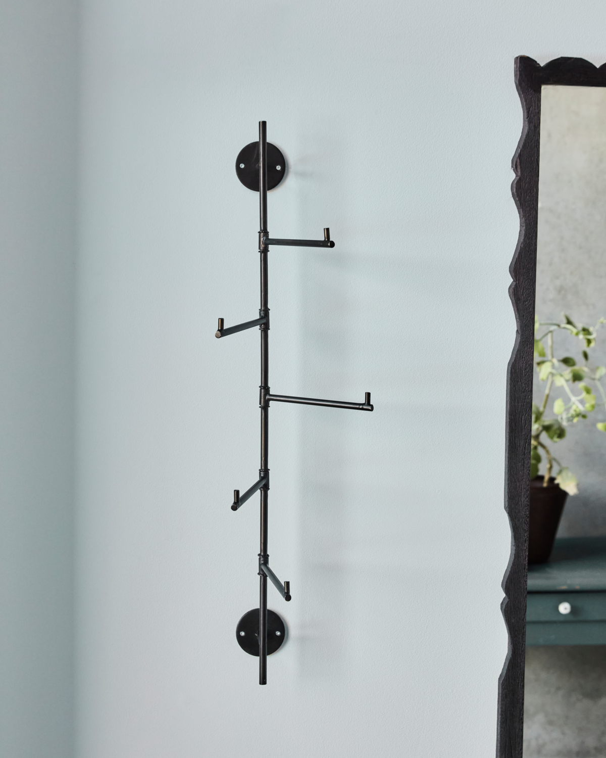 Knagerække, Flex, Sort