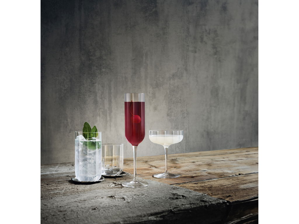 Luigi Bormioli Vandglas/whiskyglas Jazz 35 cl 4 stk.