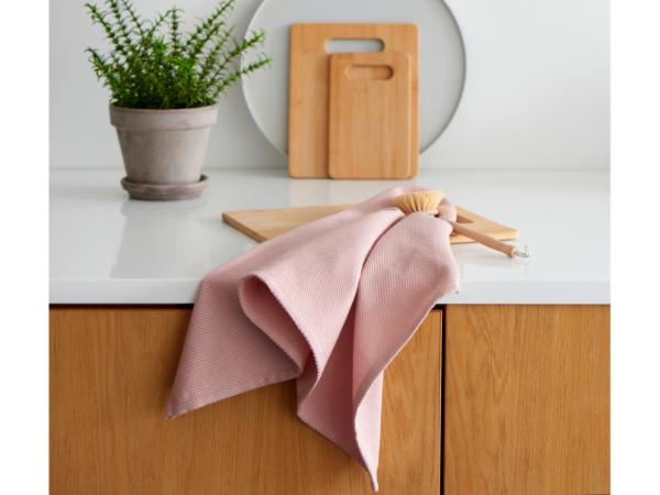 Viskestykke Diamond 50x70 cm Rose Smoke