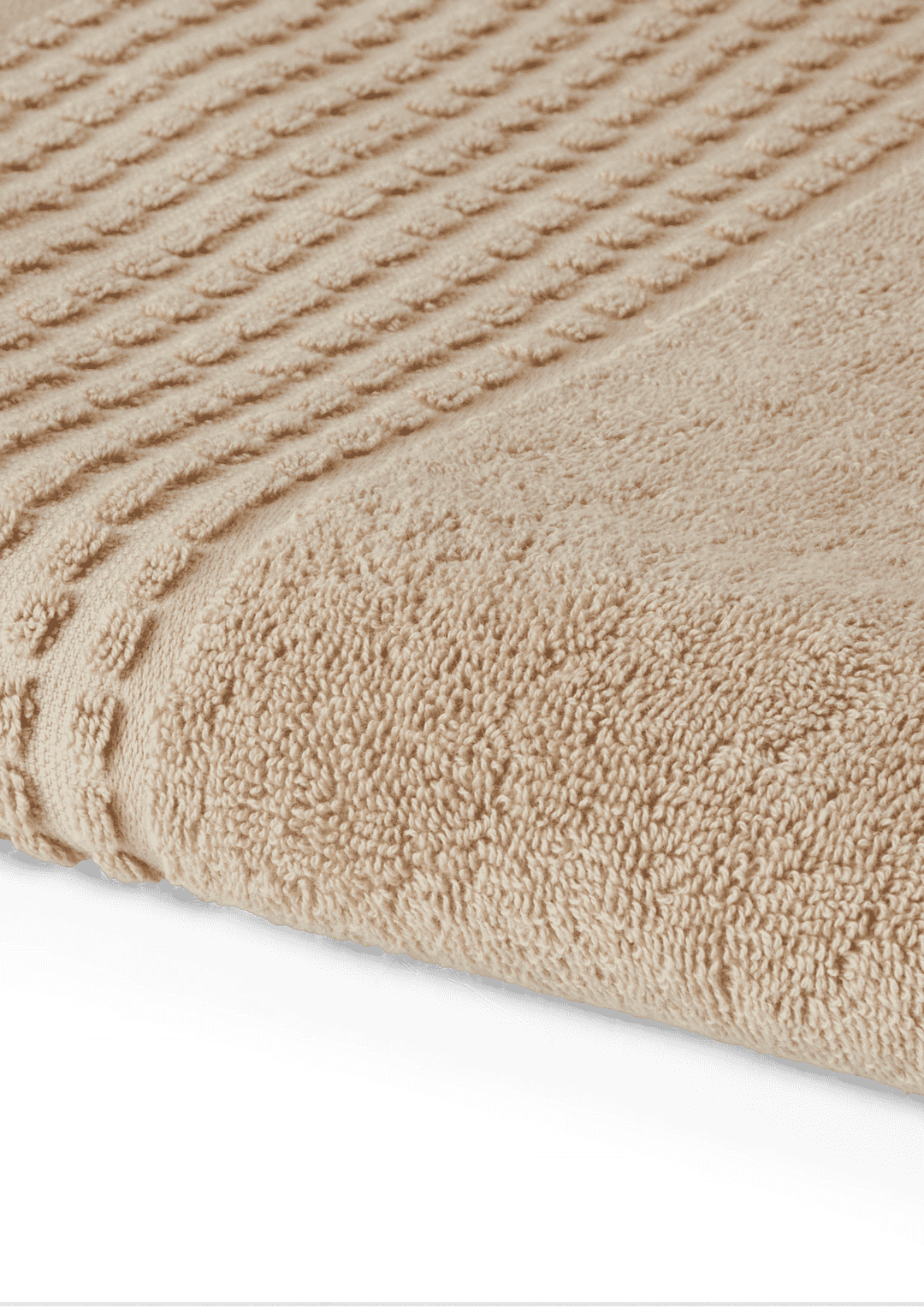 Check Håndklæde 70x140 cm sand