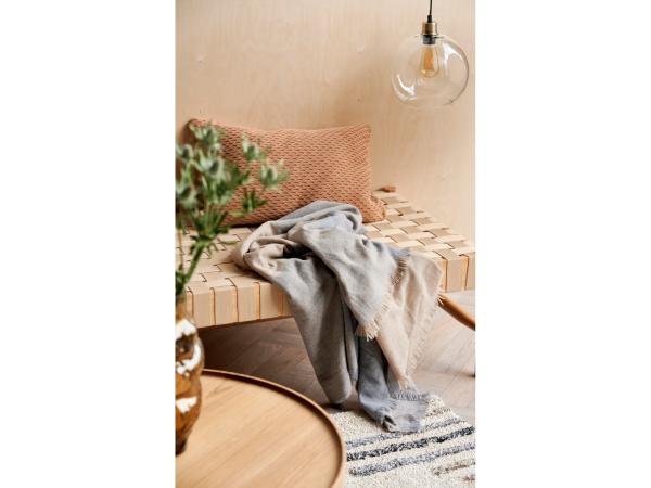 Södahl Wave Knit Pudebetræk 40 x 60 cm Camel