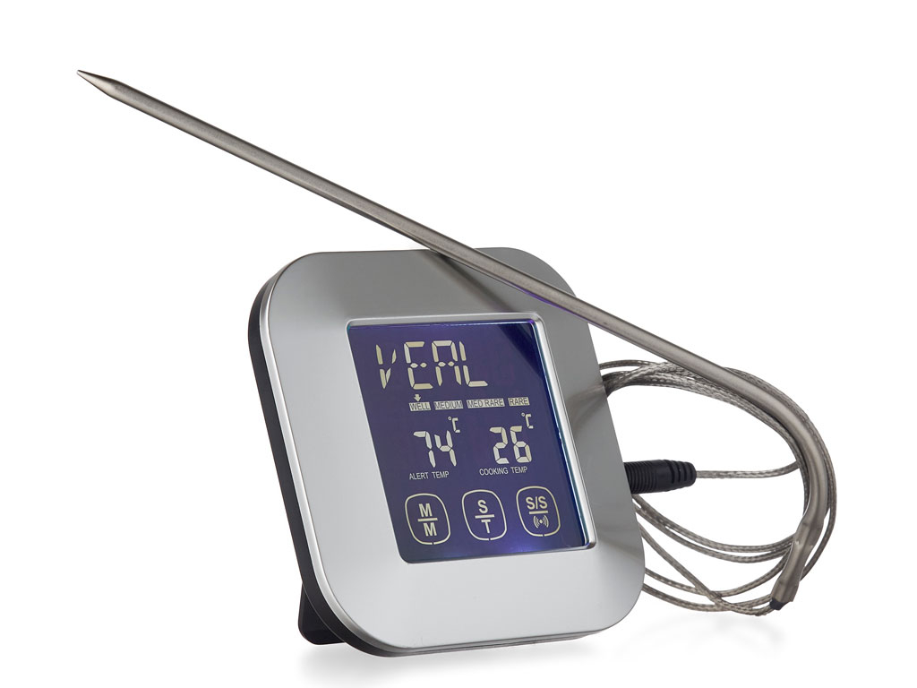 Funktion Stegetermometer, med timer Funktion Stegetermometer, med timer
