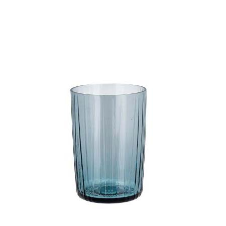BITZ Kusintha Drikkeglas Dia 7 x 10,5 cm 28 cl 4 stk. Blå BITZ Kusintha Drikkeglas Dia 7 x 10,5 cm 28 cl 4 stk. Blå