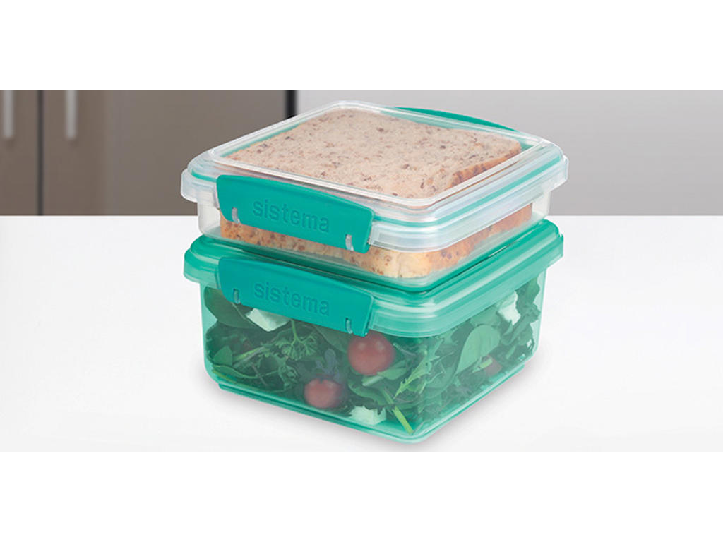 Sistema Rectangular 2Pack 1.2L, 450ml Sandwich