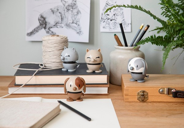 Hoptimist Hund Brun/hvid lille Hoptimist Hund Brun/hvid lille