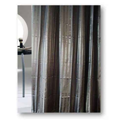 Hilton badeforhæng i sort 180x220 cm