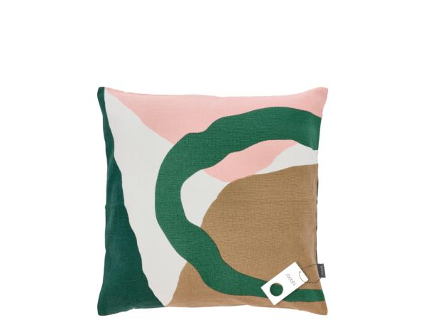 Södahl Collage Pude 45 x 45 cm Green