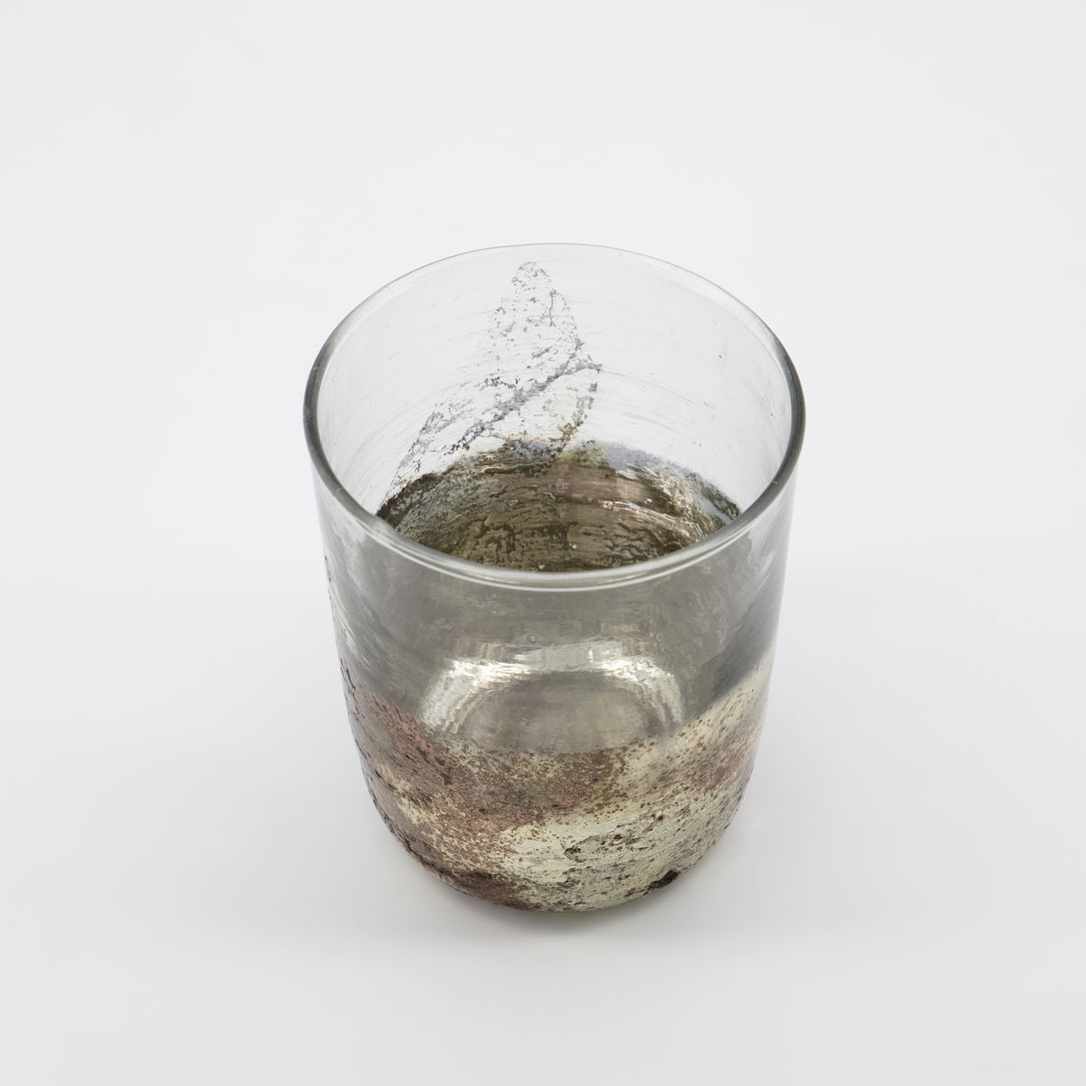 Fyrfadsstage, Gem, Klar/Grå* Fyrfadsstage, Gem, Klar/Grå*