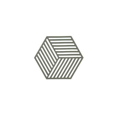 Zone Hexagon Bordskåner 16 x 14 x 0,9 cm Olive Taupe