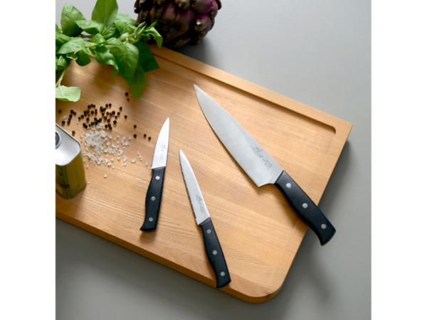 Lion Sabatier International Austral Knivsæt 3 dele Stål/Sort Lion Sabatier International Austral Knivsæt 3 dele Stål/Sort