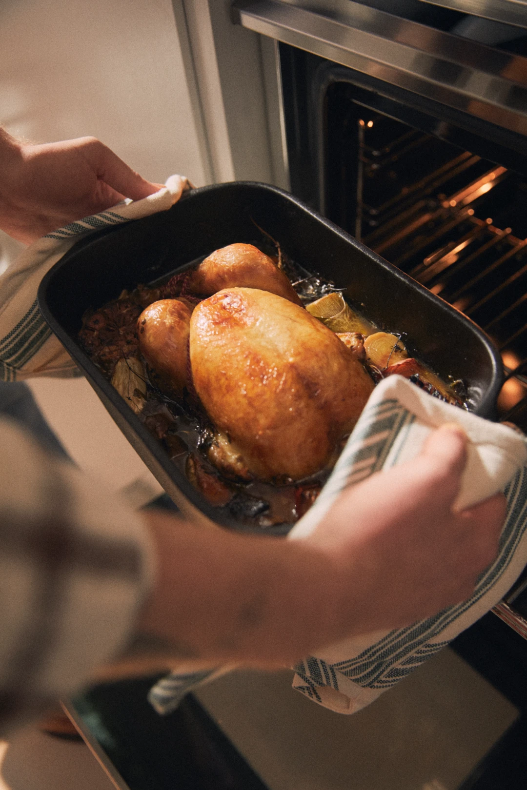Rosendahl Bake 'n' Roast stegeso 5,0 l grå