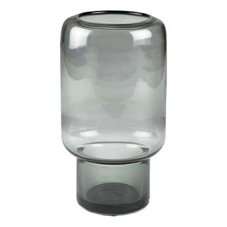 Villa Collection Hoej Vase Dia. 14,3 x 26,5 cm Grå 
