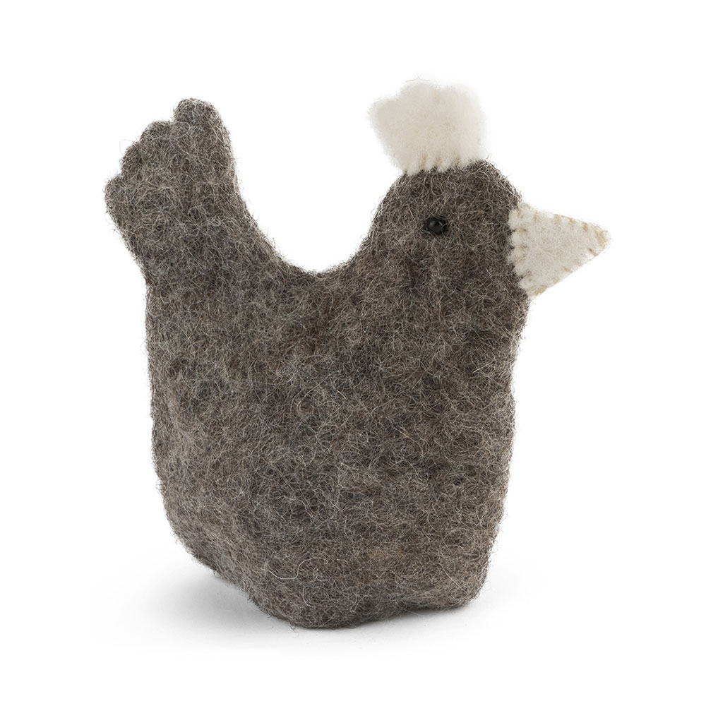 Egg Cosy Chicken, Grey Egg Cosy Chicken, Grey