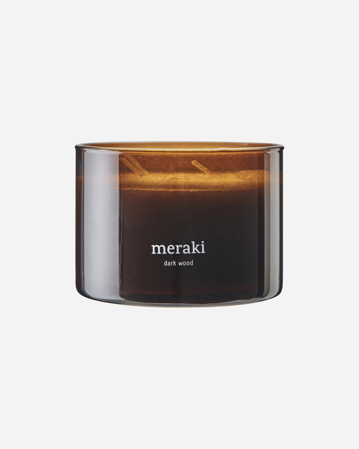 Meraki Duftlys, Dark wood, Brun