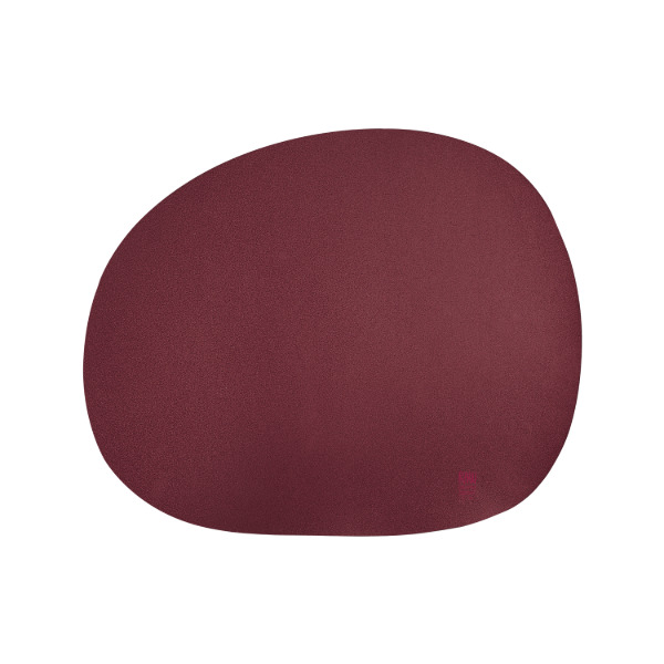 RAW Silicone - dækkeserviet soft surface - bordeaux