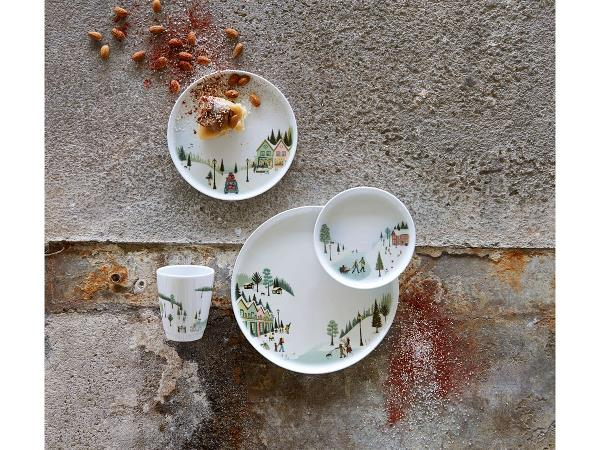 Pillivuyt Vinter Tallerken flad lige kant Dia 26 x 1,5 cm Hvid Pillivuyt Vinter Tallerken flad lige kant Dia 26 x 1,5 cm Hvid