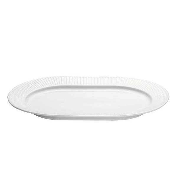 Pillivuyt Plissé Serveringsfad ovalt 36 x 25 cm Hvid Pillivuyt Plissé Serveringsfad ovalt 36 x 25 cm Hvid