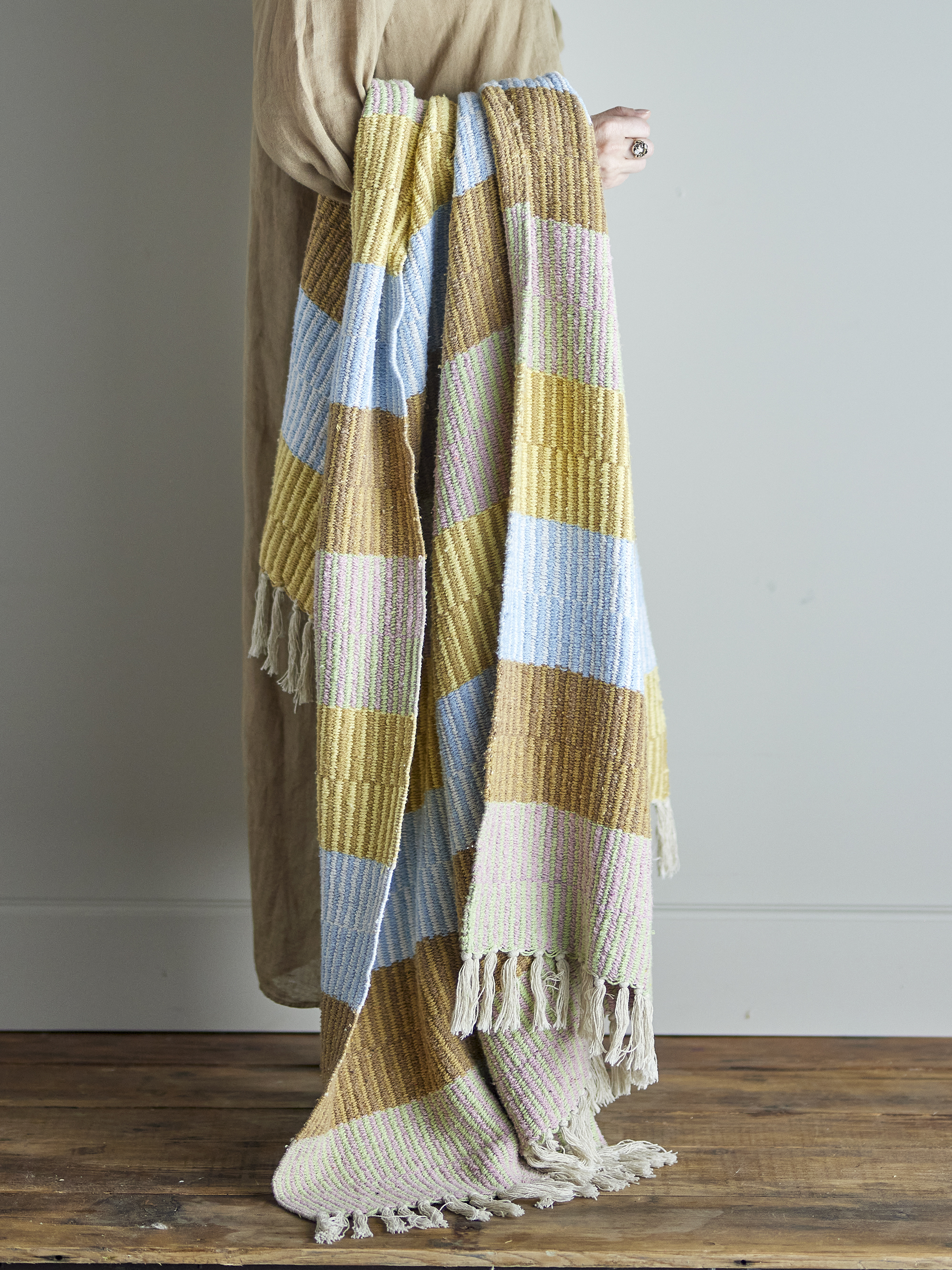 Isnel Plaid, L160xB130 cm, Multifarvet