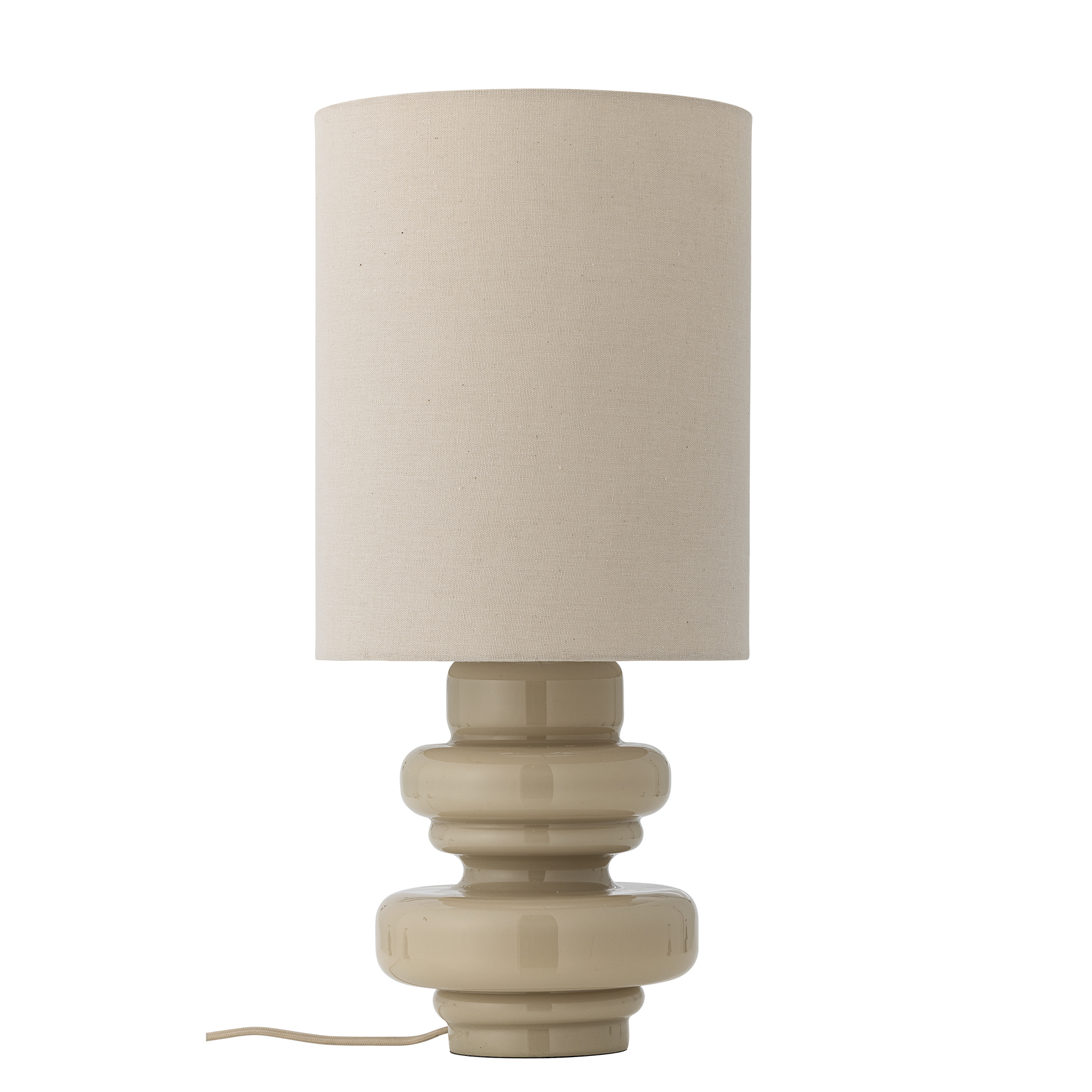 Fabiola Bordlampe, Natur, Glas, D24xH51 cm