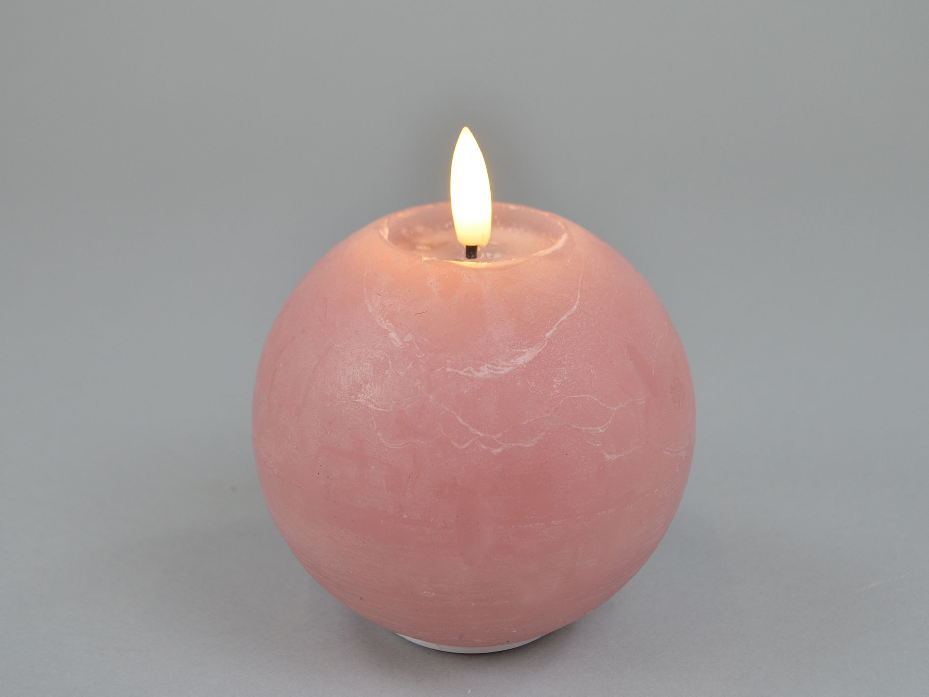 LED-Kuglelys, pink