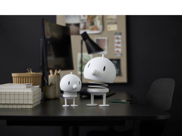 Hoptimist Speaker 15 x 15 x 23 cm XL Soft Hvid