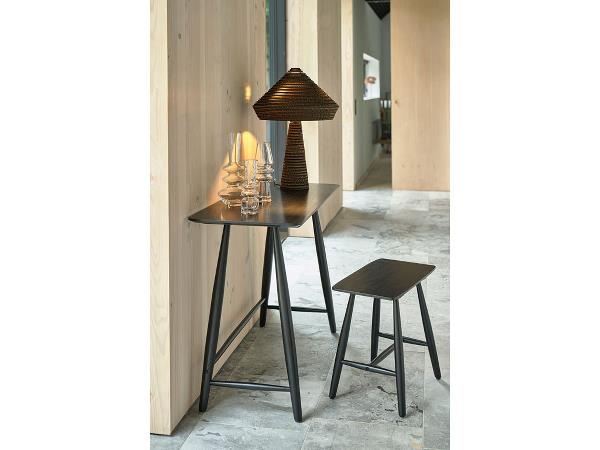 Villa Collection Bast Skrivebord 100 x 44,5 x 73 cm Sort Villa Collection Bast Skrivebord 100 x 44,5 x 73 cm Sort